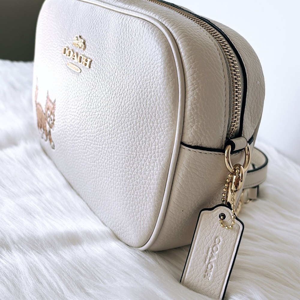 NWT💃Coach Jamie Camera Bag With Dancing Kitten - Picture 3 of 11